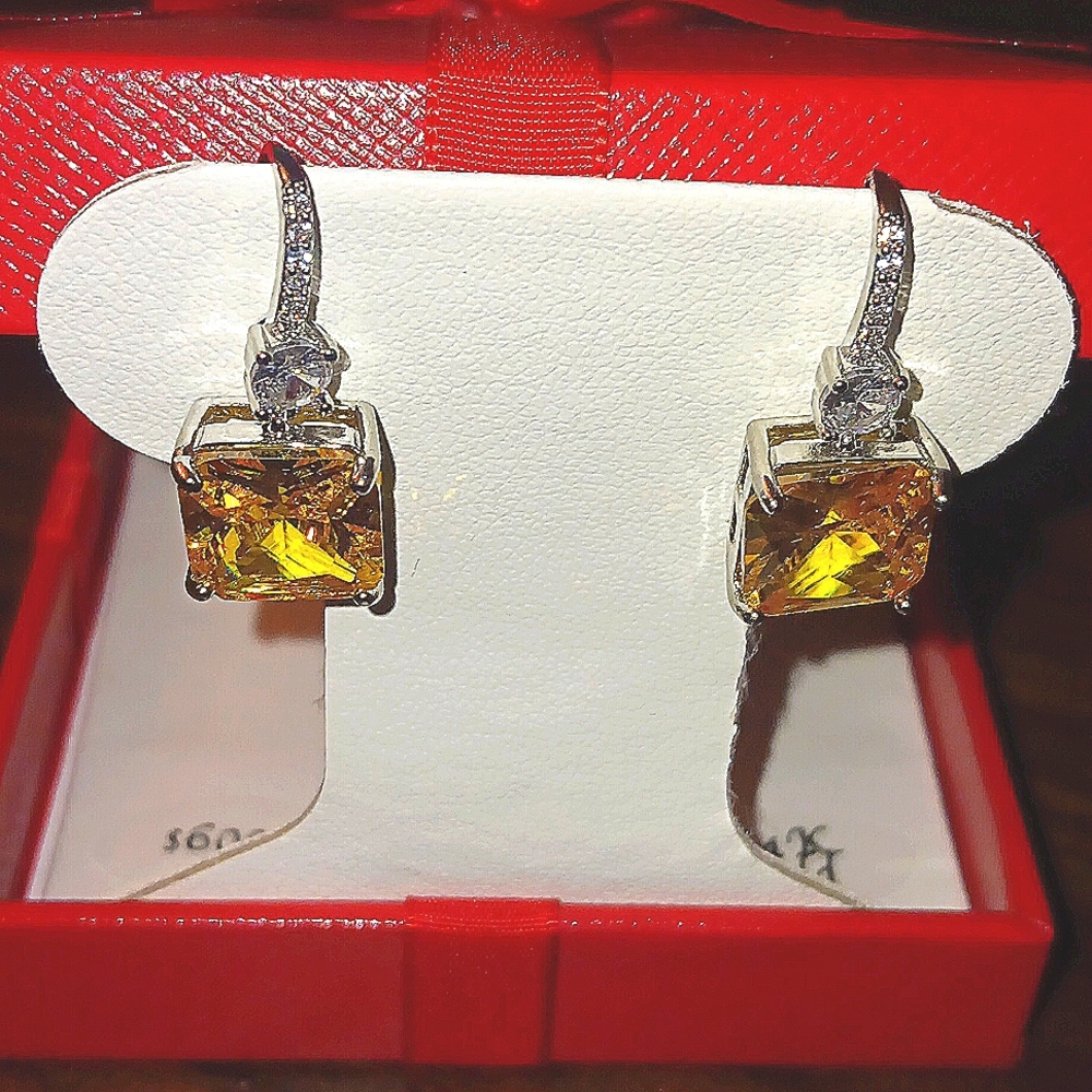 Beautiful Citrine Earrings